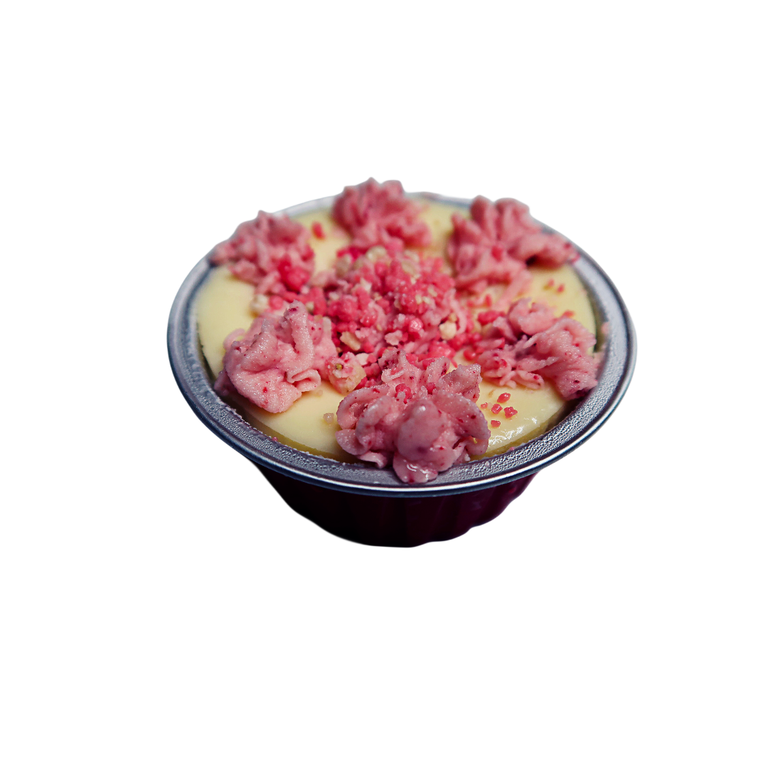 Gourmet Flavors - Strawberry-Swirl Shortcake Cheesecake